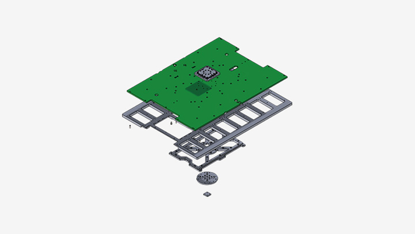 开始生产线针、2D MEMS 探针卡